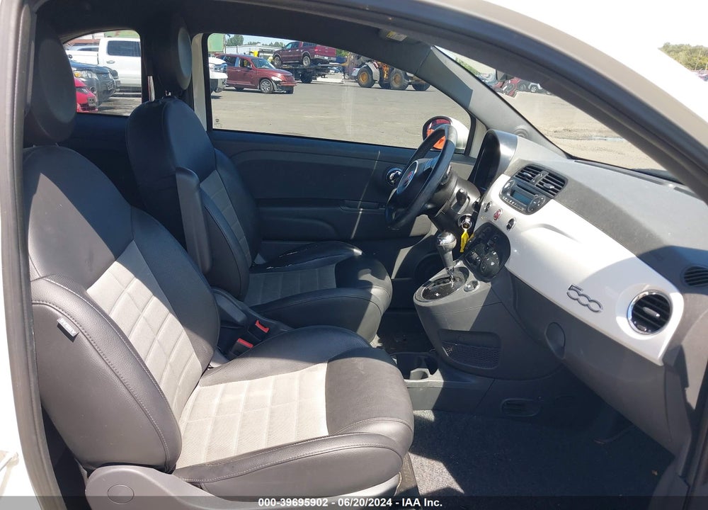 2012 FIAT 500 SPORT VIN: 3C3CFFBR0CT340660