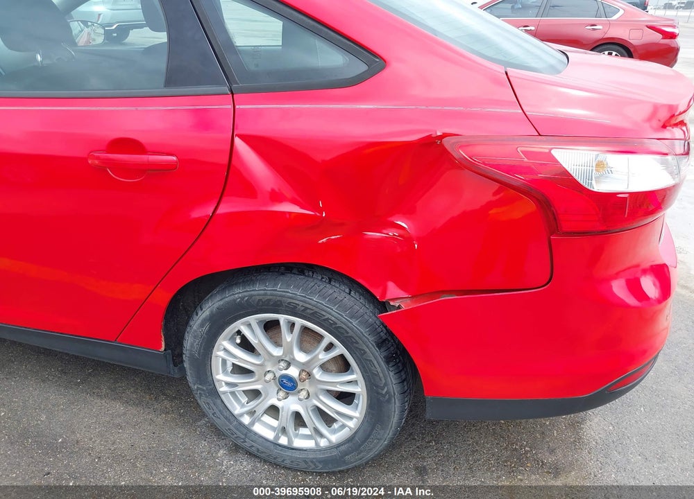 2012 FORD FOCUS SE VIN: 1FAHP3F2XCL115254