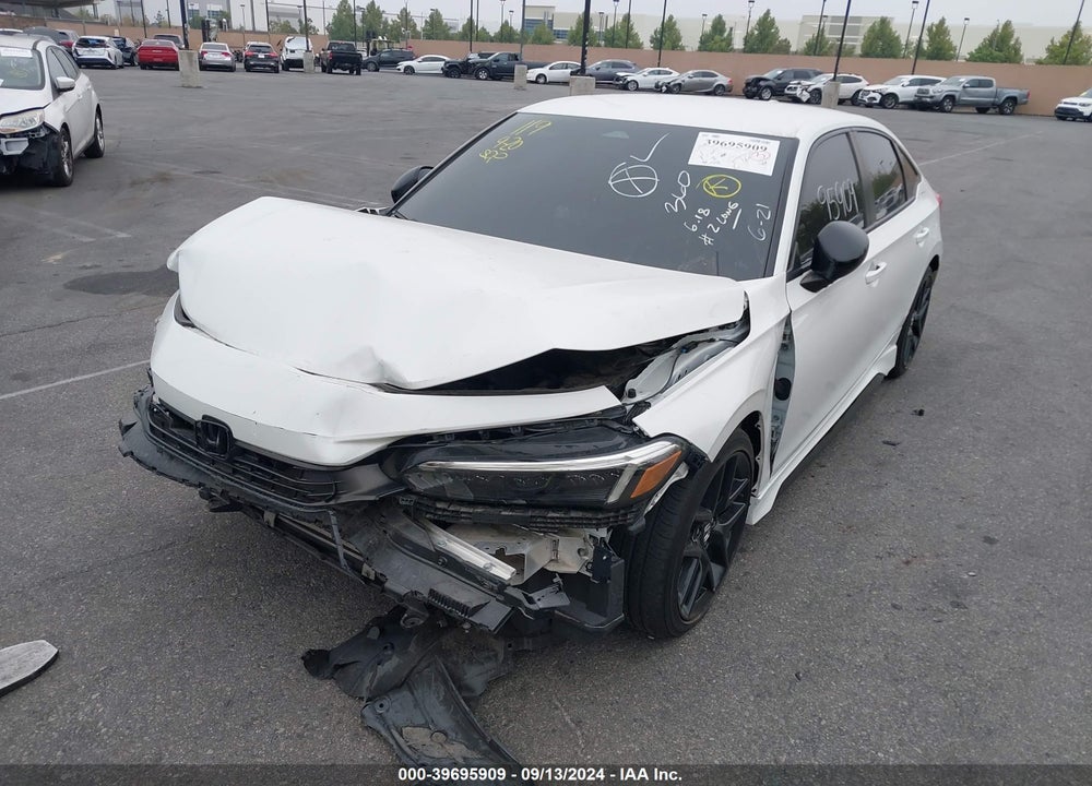 2022 HONDA CIVIC SPORT VIN: 2HGFE2F54NH530261