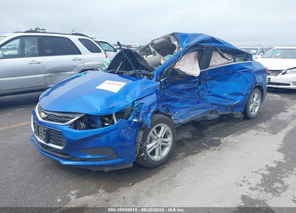 2016 CHEVROLET CRUZE LT AUTO VIN: 1G1BE5SM7G7301737