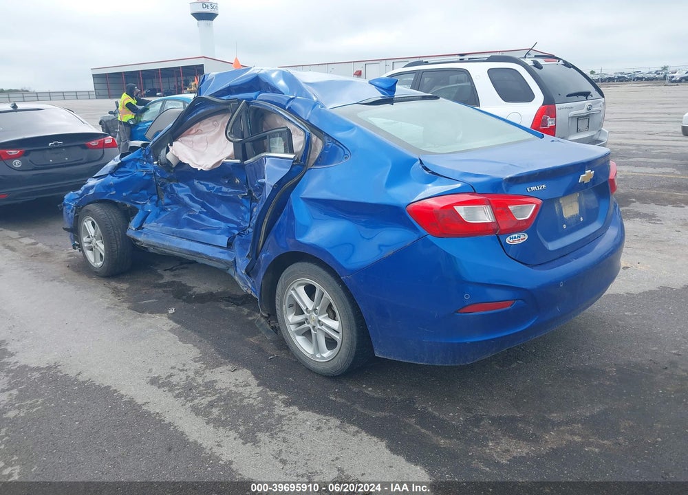 2016 CHEVROLET CRUZE LT AUTO VIN: 1G1BE5SM7G7301737