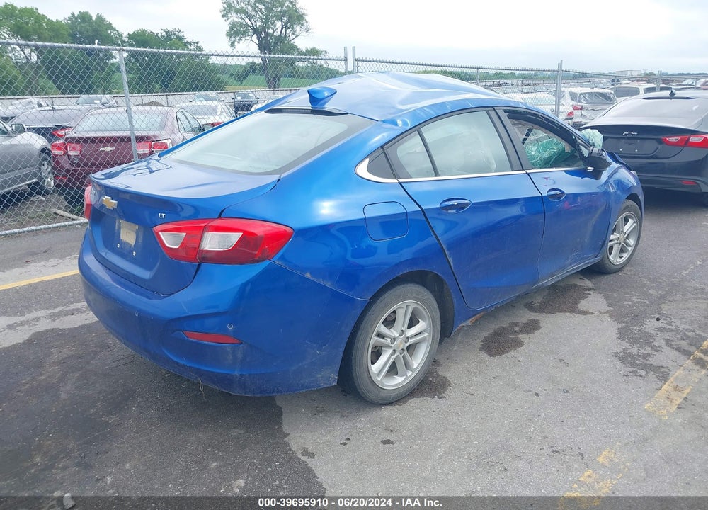 2016 CHEVROLET CRUZE LT AUTO VIN: 1G1BE5SM7G7301737