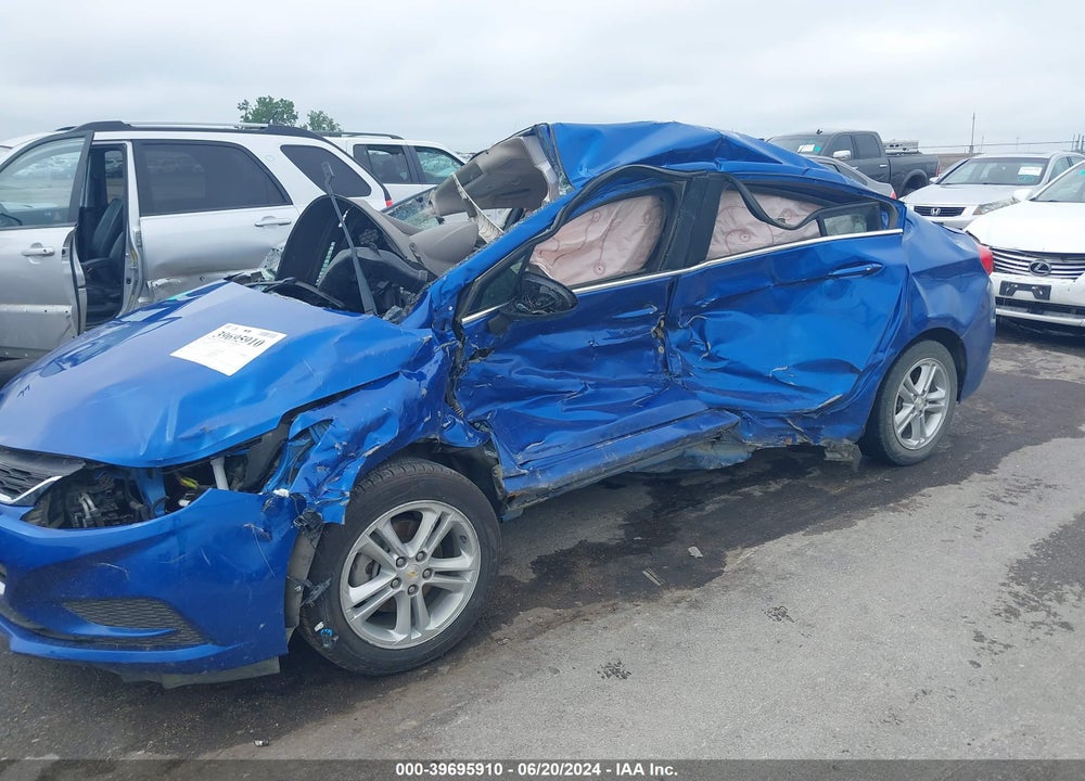 2016 CHEVROLET CRUZE LT AUTO VIN: 1G1BE5SM7G7301737