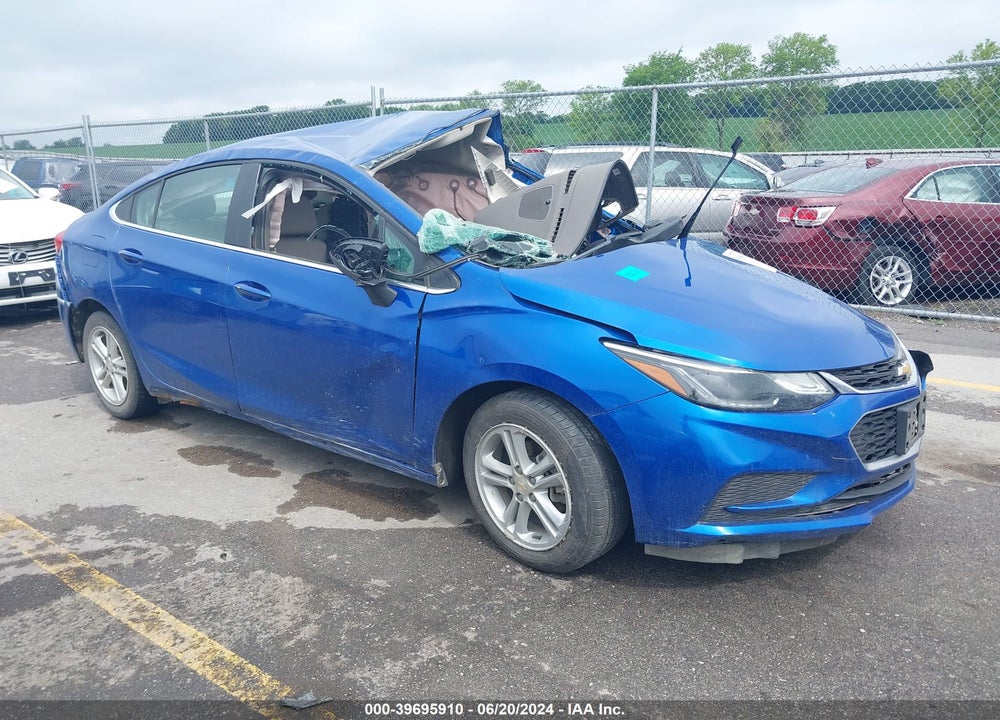 2016 CHEVROLET CRUZE LT AUTO VIN: 1G1BE5SM7G7301737