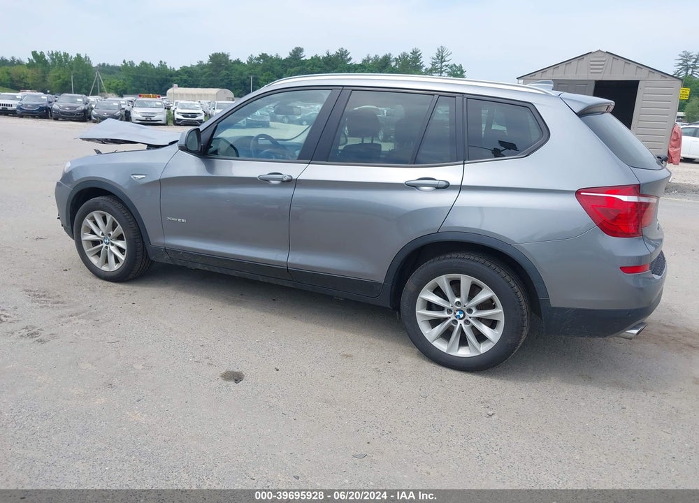 2016 BMW X3 XDRIVE28I VIN: 5UXWX9C55G0D85598