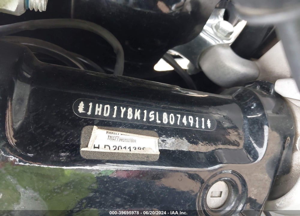 2020 HARLEY-DAVIDSON FLHCS VIN: 1HD1YBK15LB074911