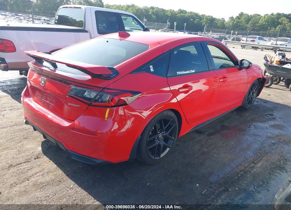 2024 HONDA CIVIC SPORT VIN: 19XFL2G82RE008808