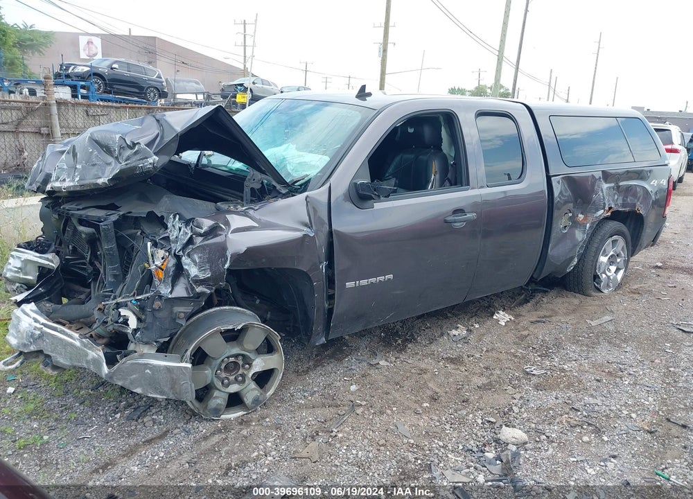 2011 GMC SIERRA 1500 SLE VIN: 1GTR2VE38BZ247511