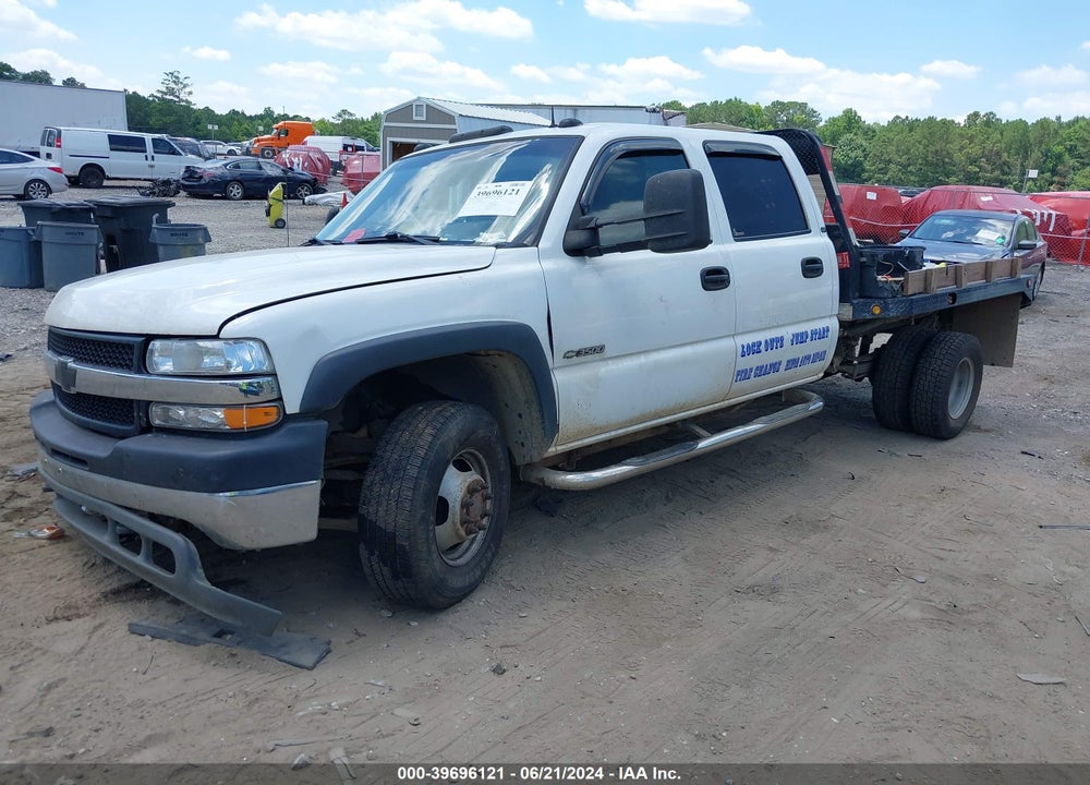 2002 CHEVROLET SILVERADO 3500 LT VIN: 1GCJK33G02F169198