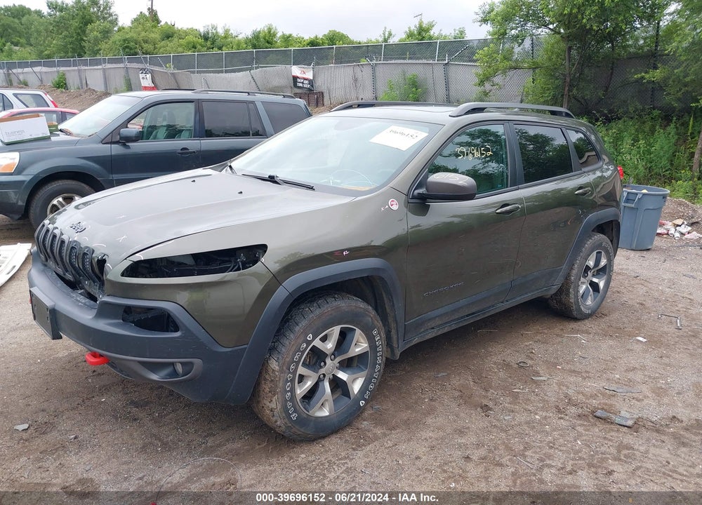 2016 JEEP CHEROKEE TRAILHAWK VIN: 1C4PJMBSXGW131073