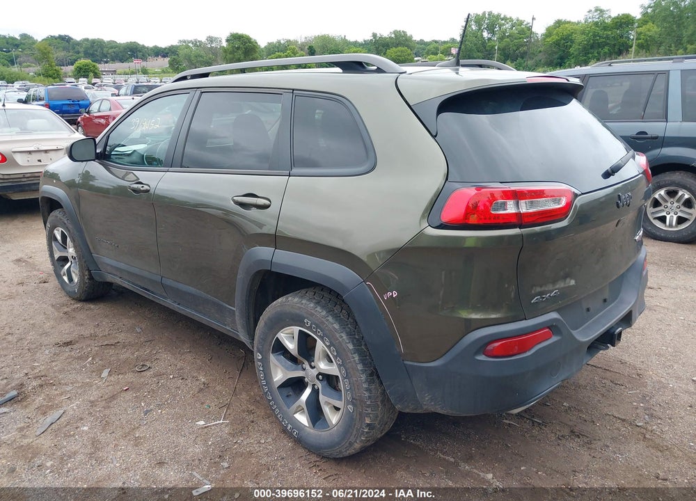 2016 JEEP CHEROKEE TRAILHAWK VIN: 1C4PJMBSXGW131073