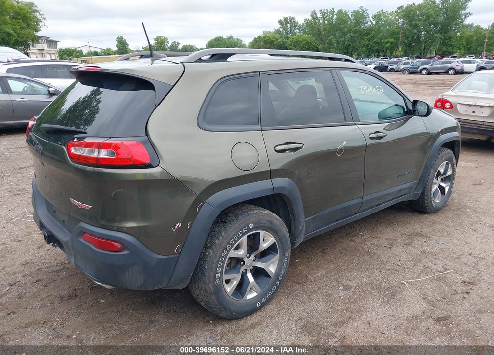 2016 JEEP CHEROKEE TRAILHAWK VIN: 1C4PJMBSXGW131073