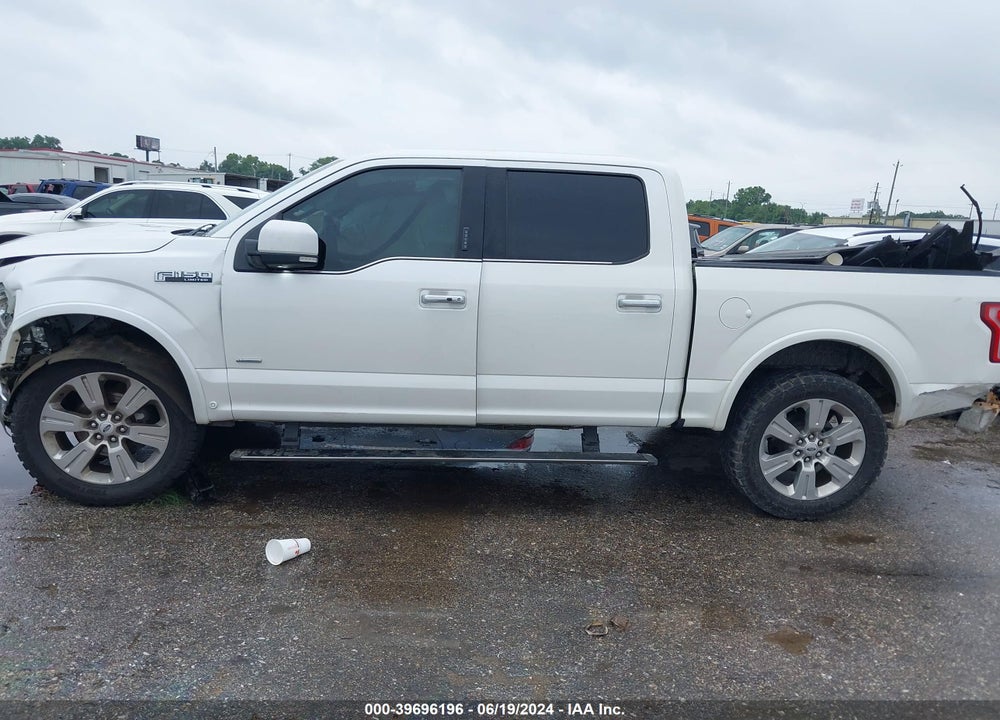 2016 FORD F-150 LIMITED VIN: 1FTEW1EG0GFD13329