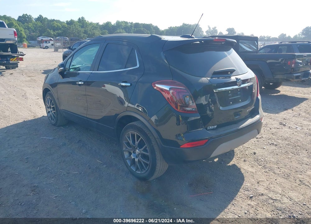 2019 BUICK ENCORE FWD SPORT TOURING VIN: KL4CJ1SBXKB954237