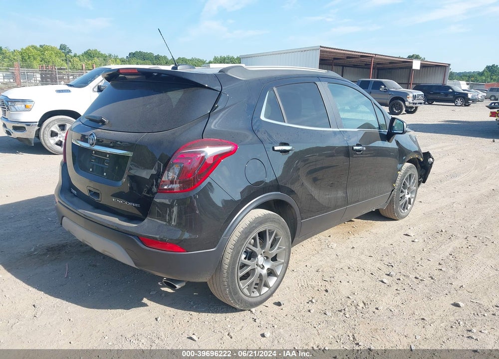 2019 BUICK ENCORE FWD SPORT TOURING VIN: KL4CJ1SBXKB954237