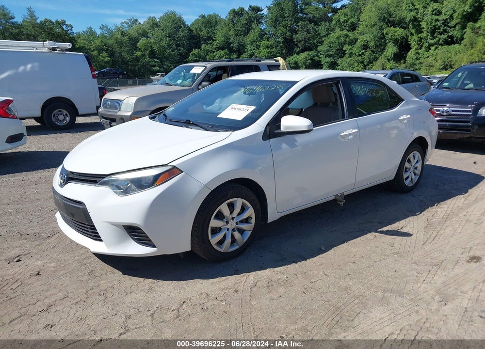 2015 TOYOTA COROLLA LE VIN: 2T1BURHE8FC219885