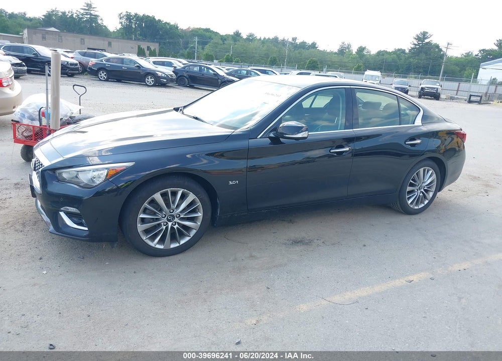 2018 INFINITI Q50 3.0T LUXE VIN: JN1EV7AR0JM440990