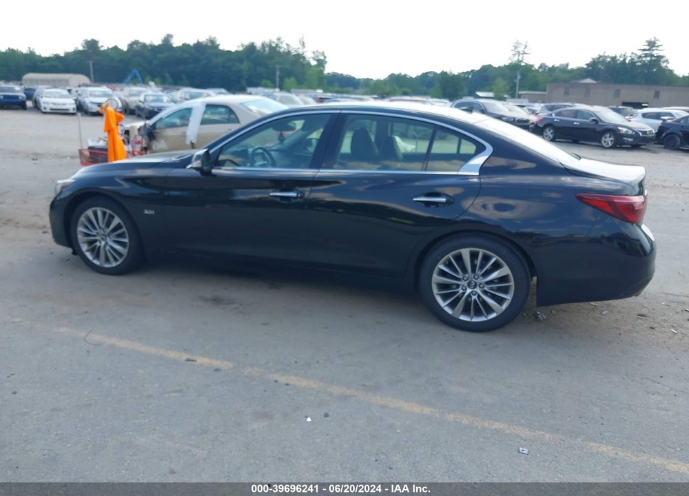 2018 INFINITI Q50 3.0T LUXE VIN: JN1EV7AR0JM440990