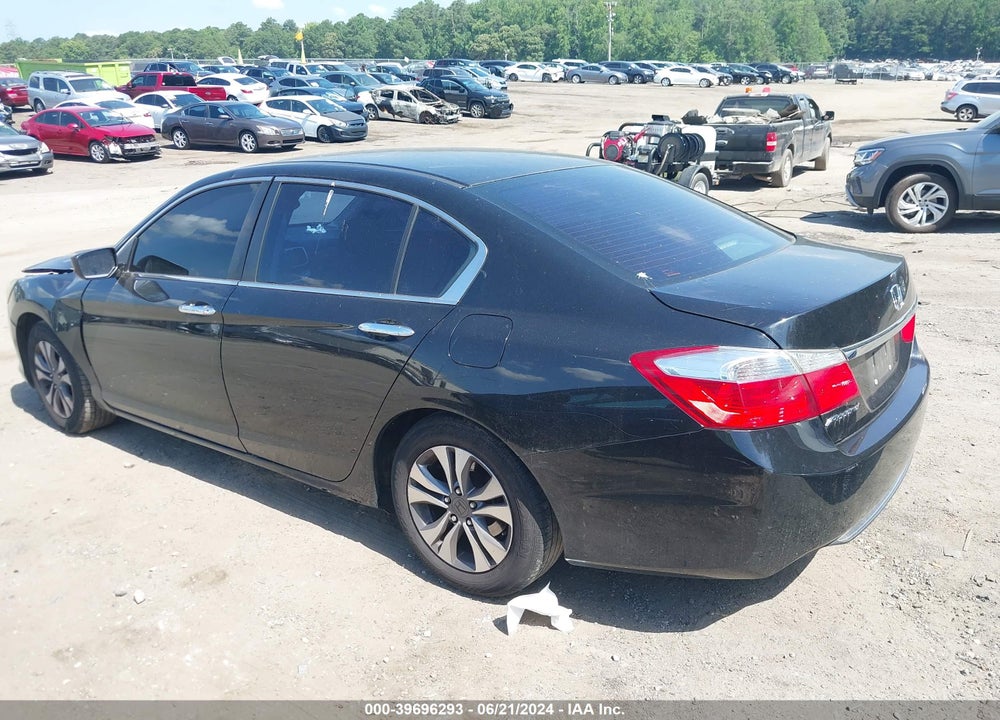 2013 HONDA ACCORD LX VIN: 1HGCR2F39DA257112