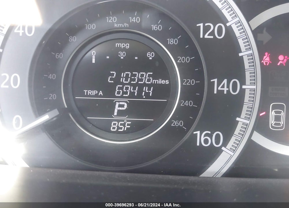 2013 HONDA ACCORD LX VIN: 1HGCR2F39DA257112