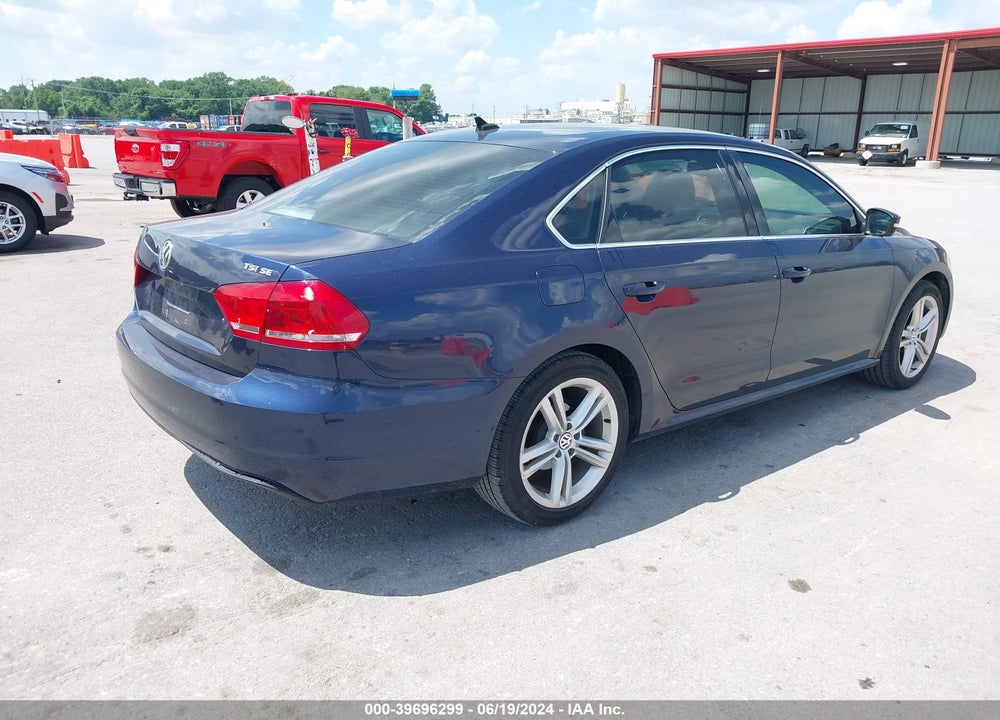 2014 VOLKSWAGEN PASSAT 1.8T SE VIN: 1VWBT7A34EC051635