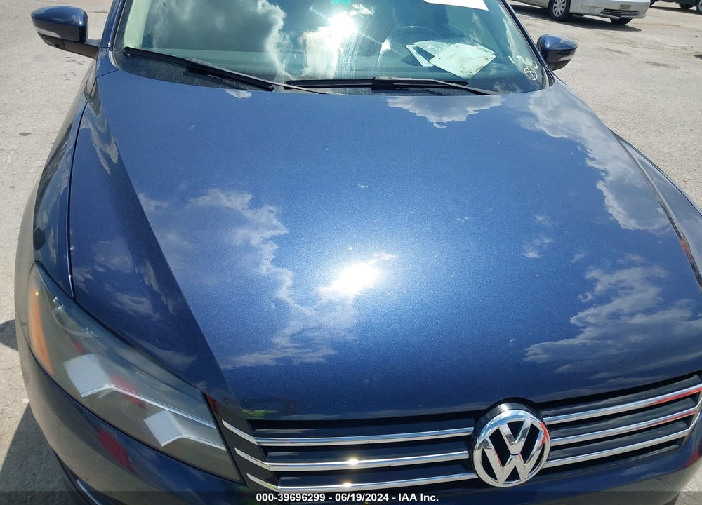 2014 VOLKSWAGEN PASSAT 1.8T SE VIN: 1VWBT7A34EC051635
