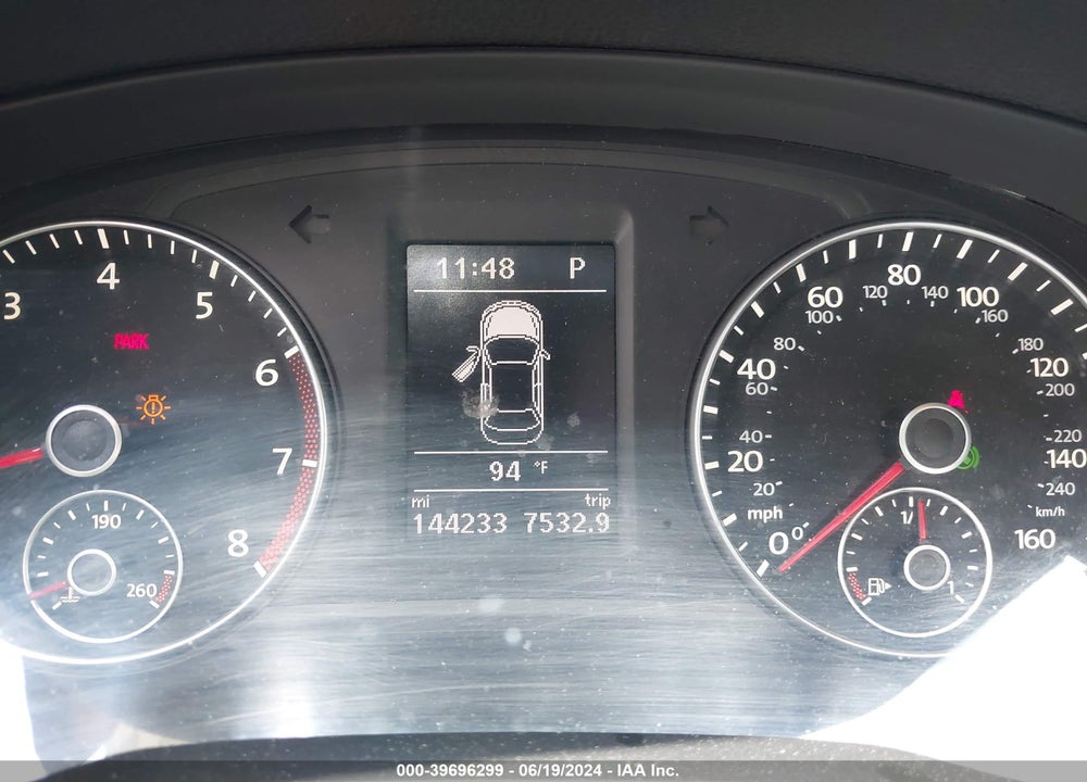 2014 VOLKSWAGEN PASSAT 1.8T SE VIN: 1VWBT7A34EC051635