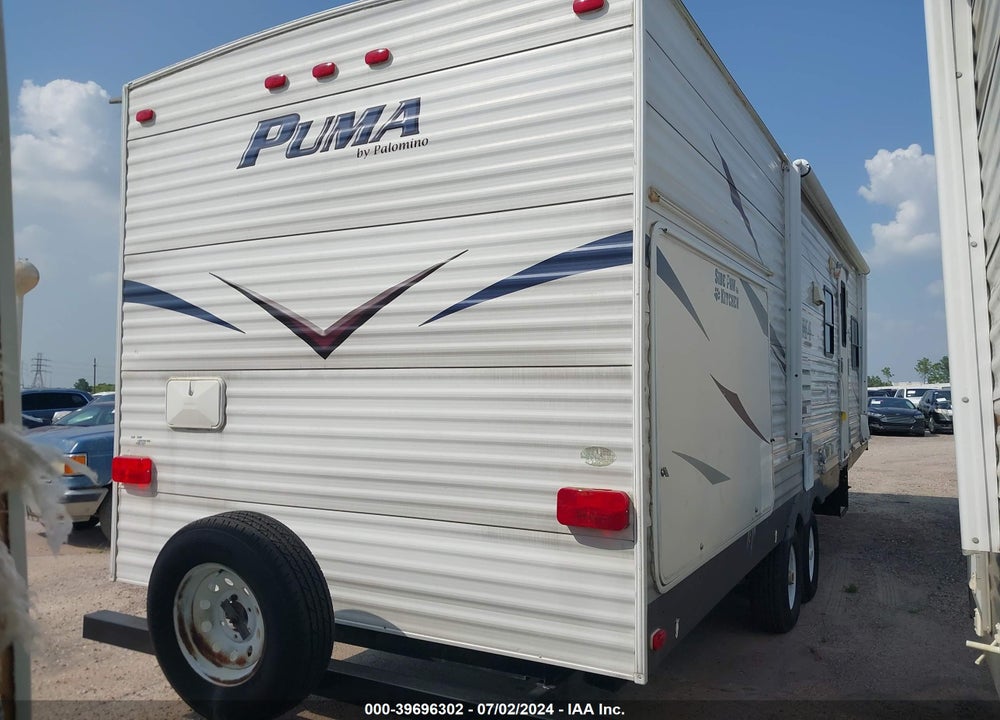 2012 PALOMINO 5TH WHEEL VIN: 4X4TPUD28CP036052