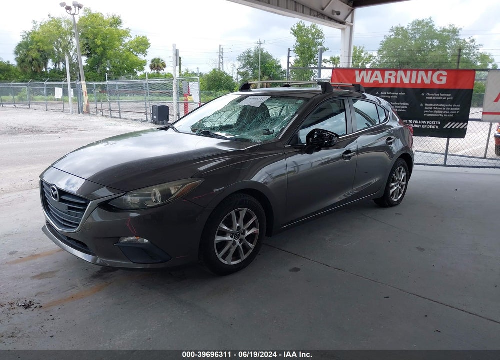 2014 MAZDA 3 I TOURING VIN: JM1BM1L78E1100831