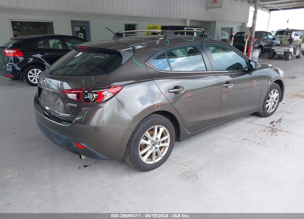 2014 MAZDA 3 I TOURING VIN: JM1BM1L78E1100831