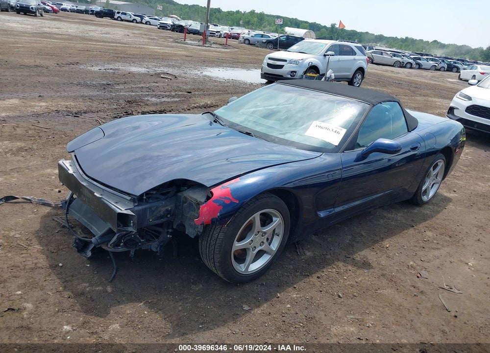 2002 CHEVROLET CORVETTE VIN: 1G1YY32G325133602