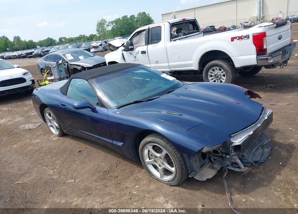 2002 CHEVROLET CORVETTE VIN: 1G1YY32G325133602