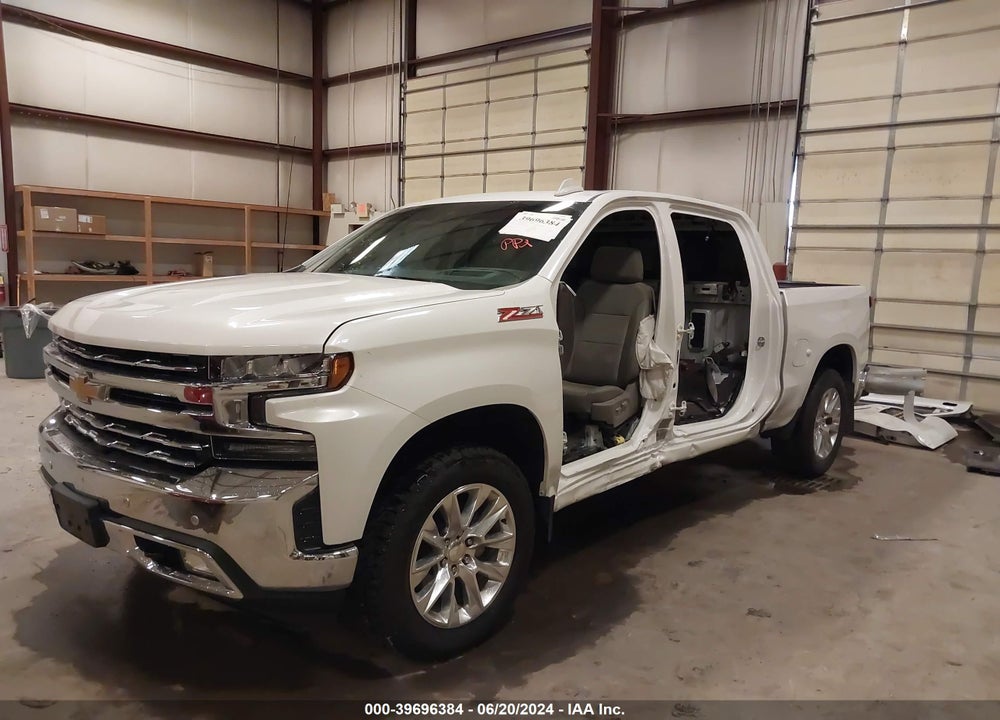 2022 CHEVROLET SILVERADO 1500 LTD 4WD SHORT BED LTZ VIN: 1GCUYGED3NZ134874