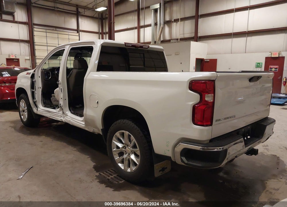 2022 CHEVROLET SILVERADO 1500 LTD 4WD SHORT BED LTZ VIN: 1GCUYGED3NZ134874