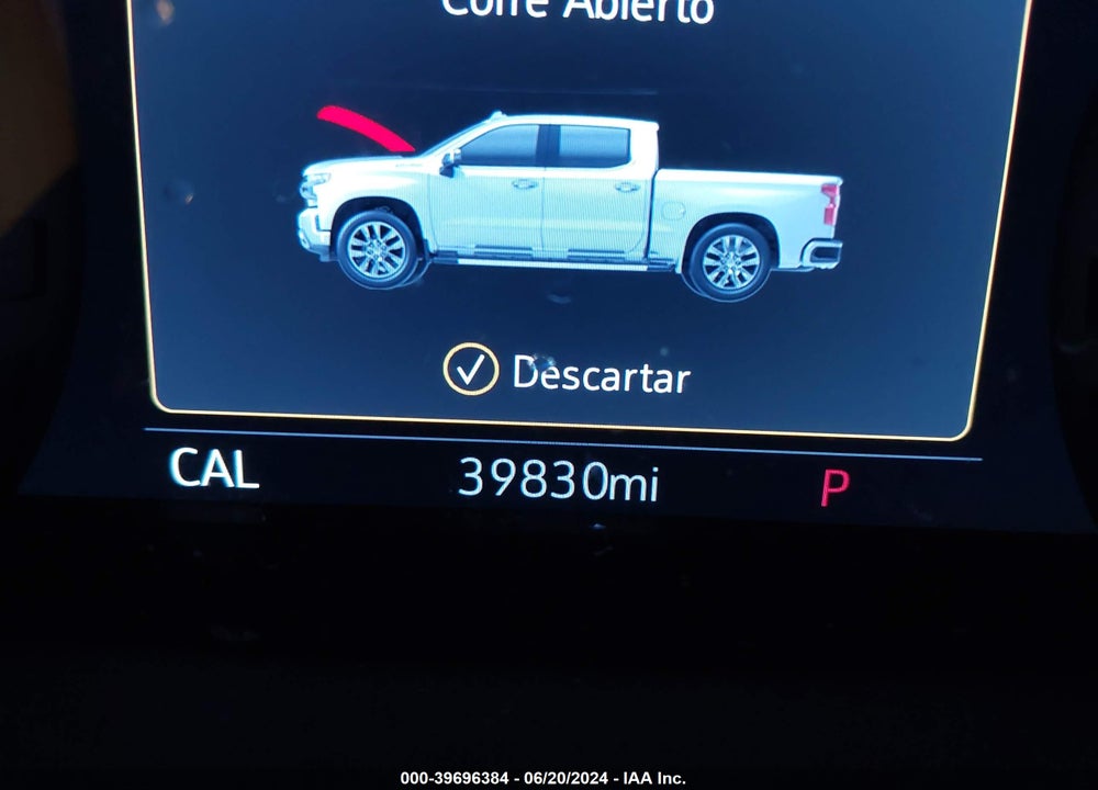 2022 CHEVROLET SILVERADO 1500 LTD 4WD SHORT BED LTZ VIN: 1GCUYGED3NZ134874