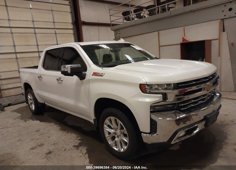 2022 CHEVROLET SILVERADO 1500 LTD 4WD SHORT BED LTZ VIN: 1GCUYGED3NZ134874