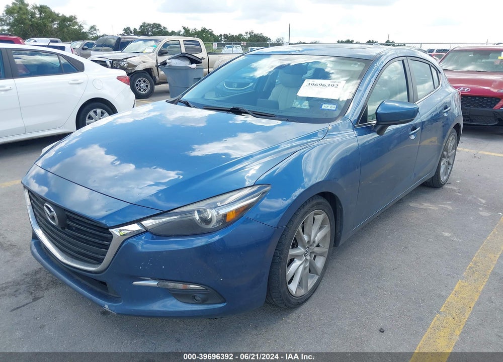 2017 MAZDA 3 GRAND TOURING VIN: 3MZBN1M36HM150155