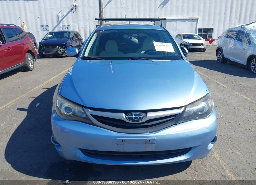 2011 SUBARU IMPREZA 2.5I PREMIUM VIN: JF1GH6B60BH829205
