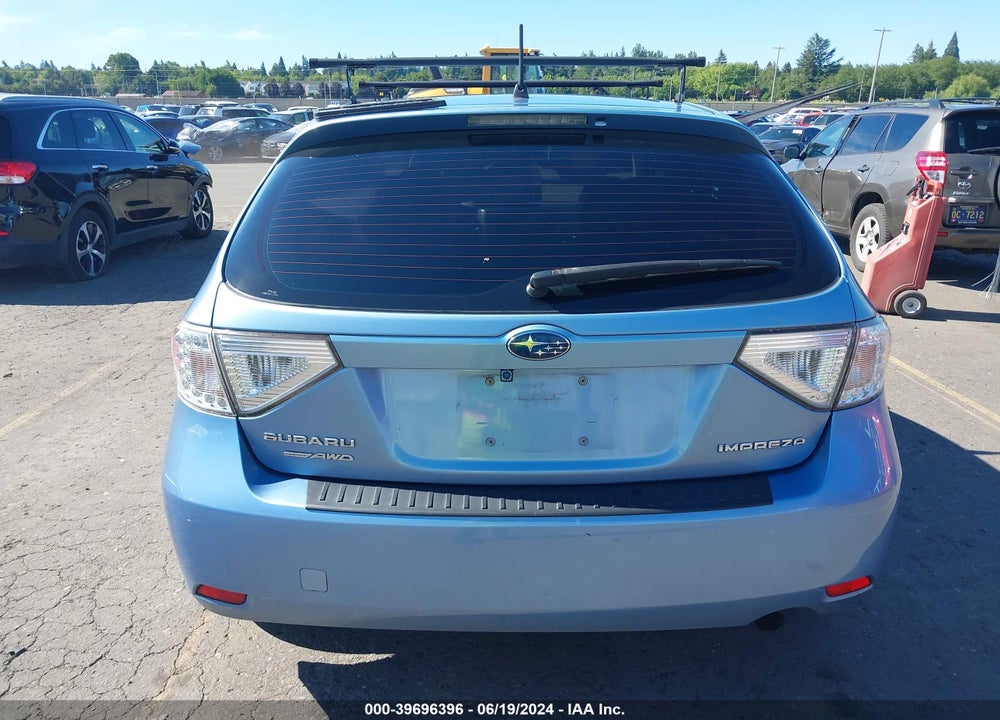 2011 SUBARU IMPREZA 2.5I PREMIUM VIN: JF1GH6B60BH829205
