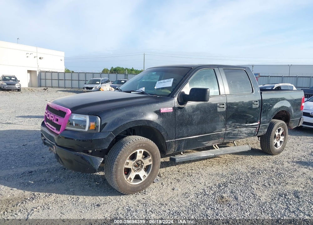 2008 FORD F-150 60TH ANNIVERSARY/FX2/XL/XLT VIN: 1FTRW12W78FA98479