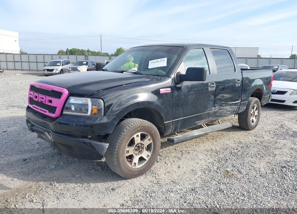 2008 FORD F-150 60TH ANNIVERSARY/FX2/XL/XLT VIN: 1FTRW12W78FA98479