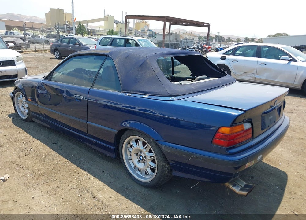 1998 BMW 328IC VIN: WBABK8327WEY89144