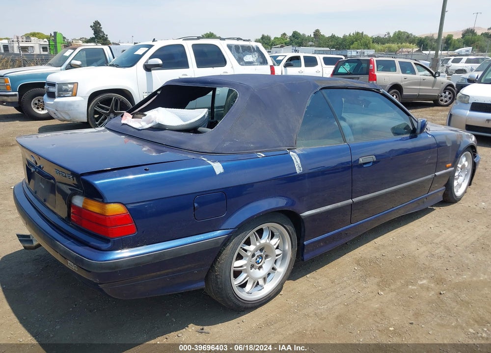 1998 BMW 328IC VIN: WBABK8327WEY89144