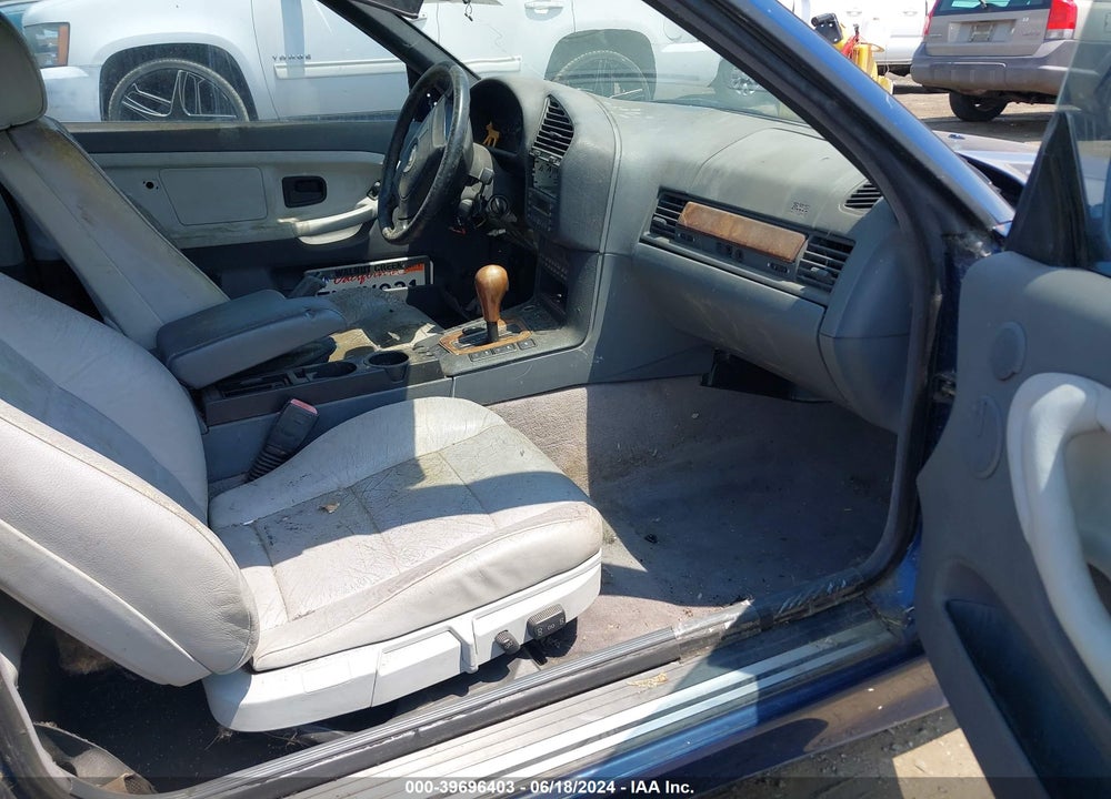 1998 BMW 328IC VIN: WBABK8327WEY89144