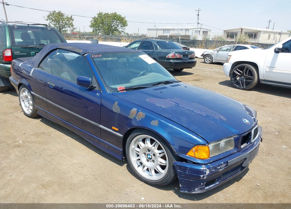 1998 BMW 328IC VIN: WBABK8327WEY89144