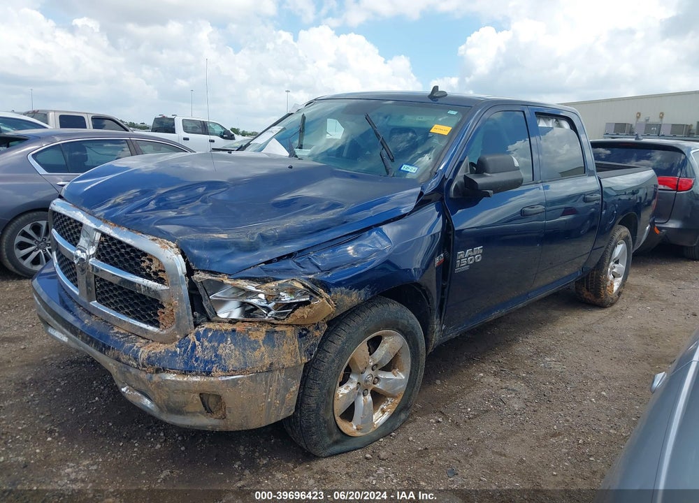 2021 RAM 1500 CLASSIC TRADESMAN 4X2 5'7 BOX VIN: 3C6RR6KT8MG614147