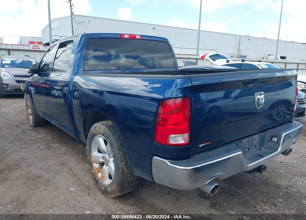 2021 RAM 1500 CLASSIC TRADESMAN 4X2 5'7 BOX VIN: 3C6RR6KT8MG614147