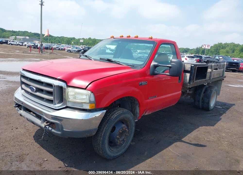 2000 FORD F-550 LARIAT/XL/XLT VIN: 1FDAF56F2YEA66023