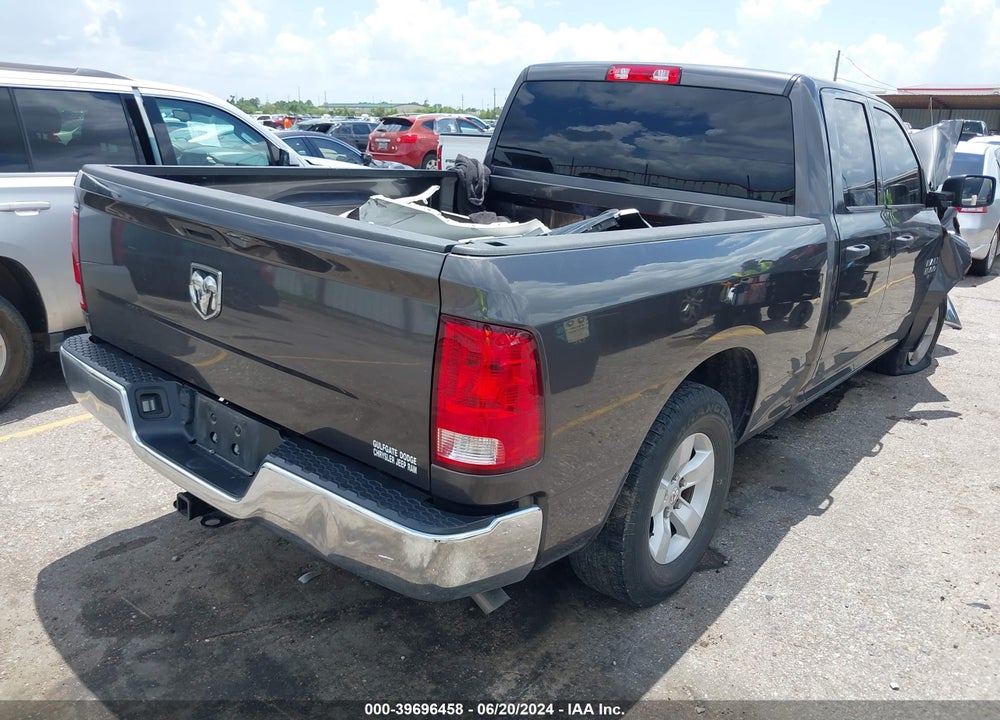 2019 RAM 1500 CLASSIC TRADESMAN QUAD CAB 4X2 6'4 BOX VIN: 1C6RR6FG2KS686089