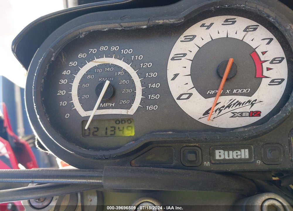 2008 BUELL LIGHTNING XB12SS VIN: 4MZJX03D883600382